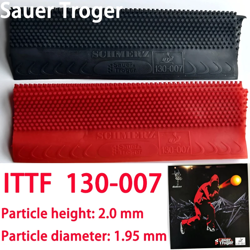Table Tennis Defense - Sauer Troger Dancer 007 Single Rubber