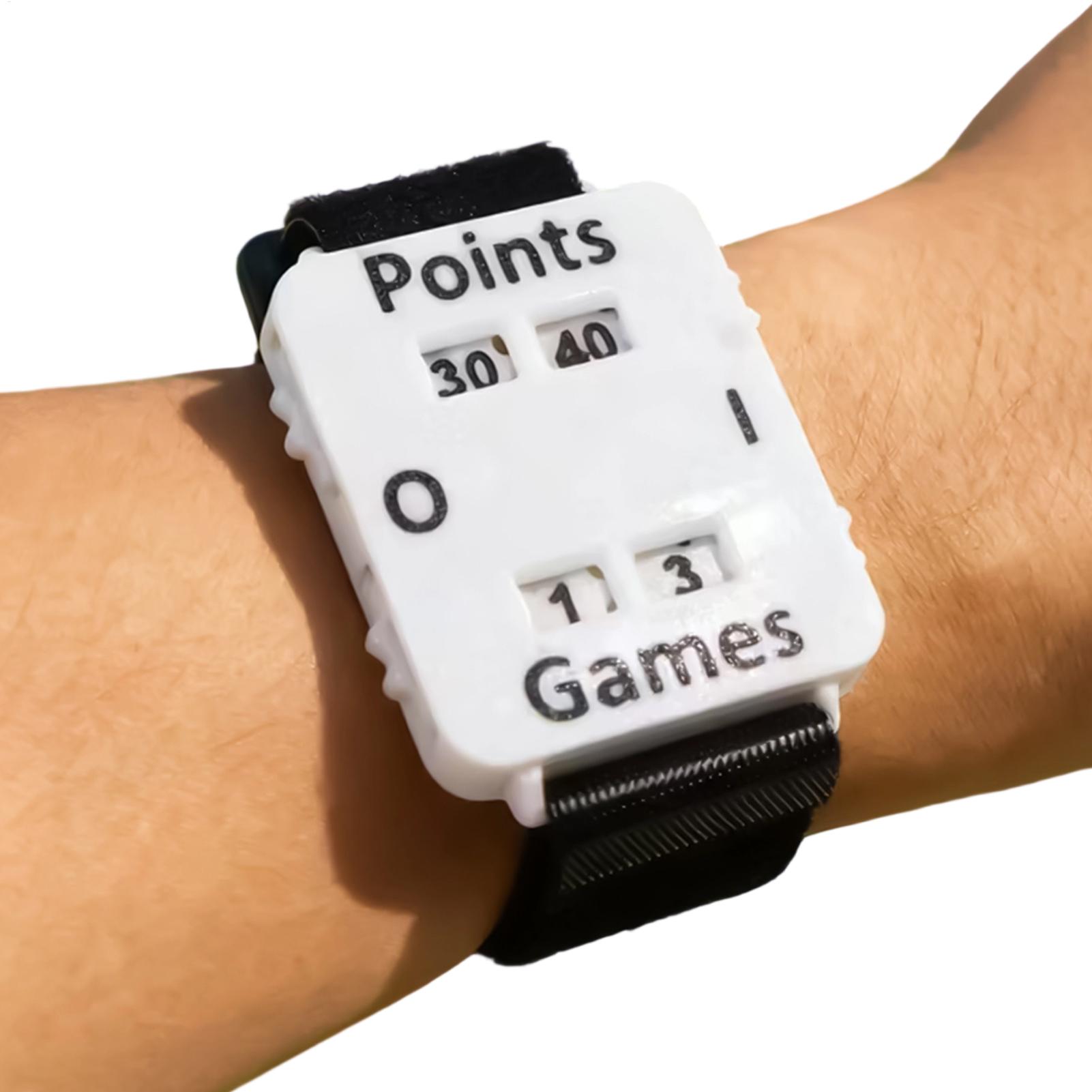 Table Tennis Scoring - Portable Cricket Tennis Padel Scorer Wristband