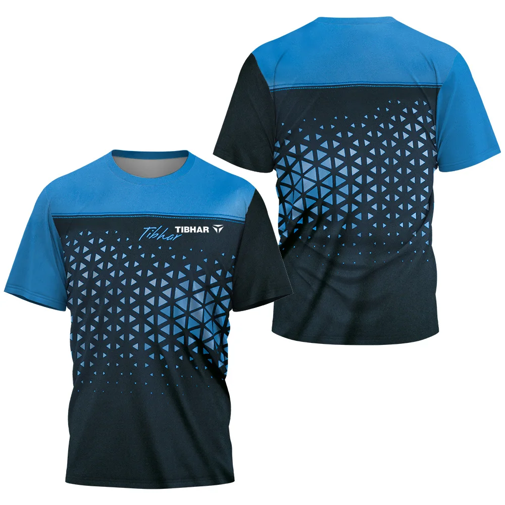 Table Tennis Jersey Butterfly - 2024 Triangle Fragment Men's Table Tennis