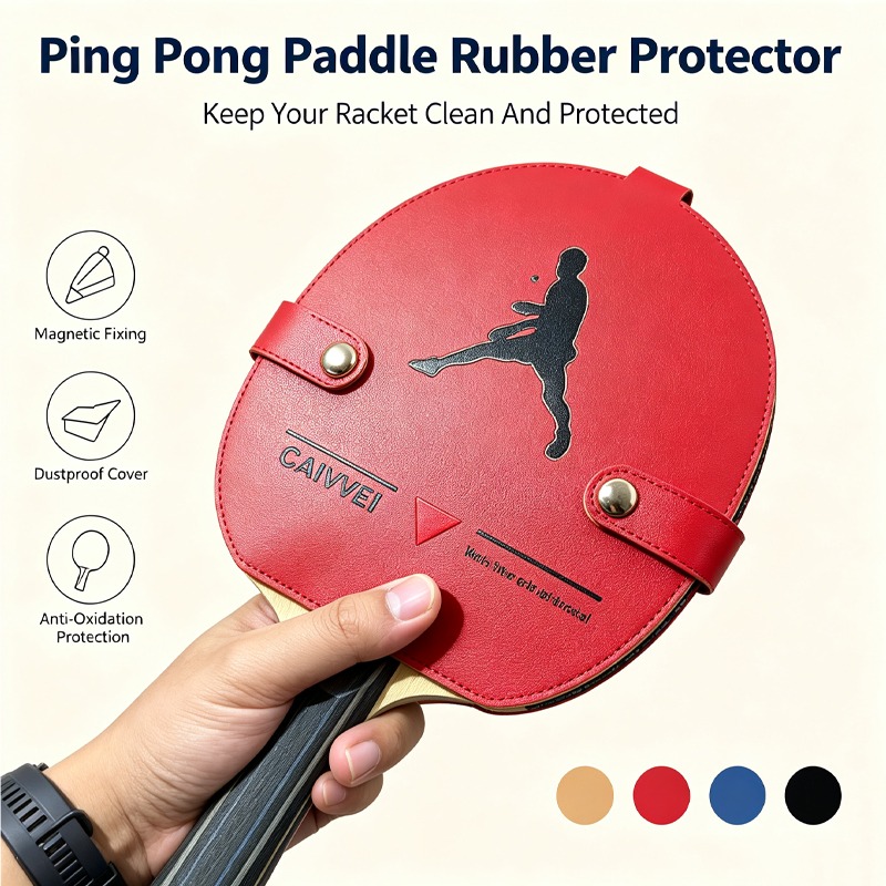 Table Tennis Defense - Magnetic Table Tennis Racket Protector Cover