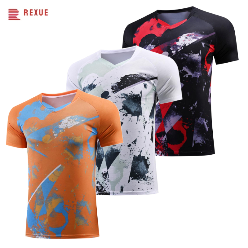 Table Tennis V Neck Shirt Men  - đánh giá và giá Table Tennis Jersey