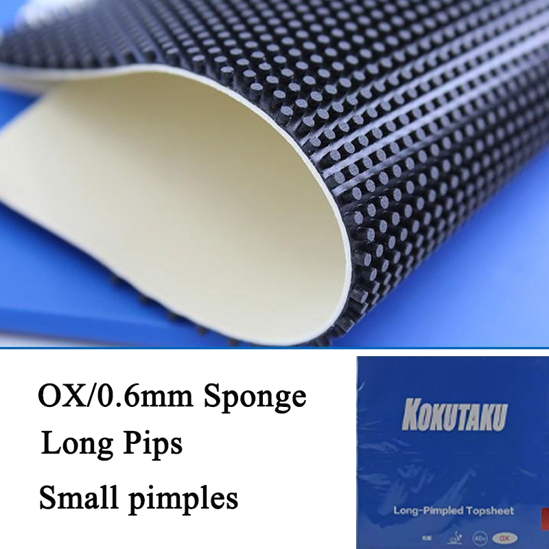 KOKUTAKU Long Pips Table Tenni - đánh giá và giá Table Tennis Defense
