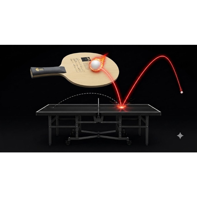 1pcs SANWEI T5000 Table Tennis - đánh giá và giá Xiom Blade Table Tennis