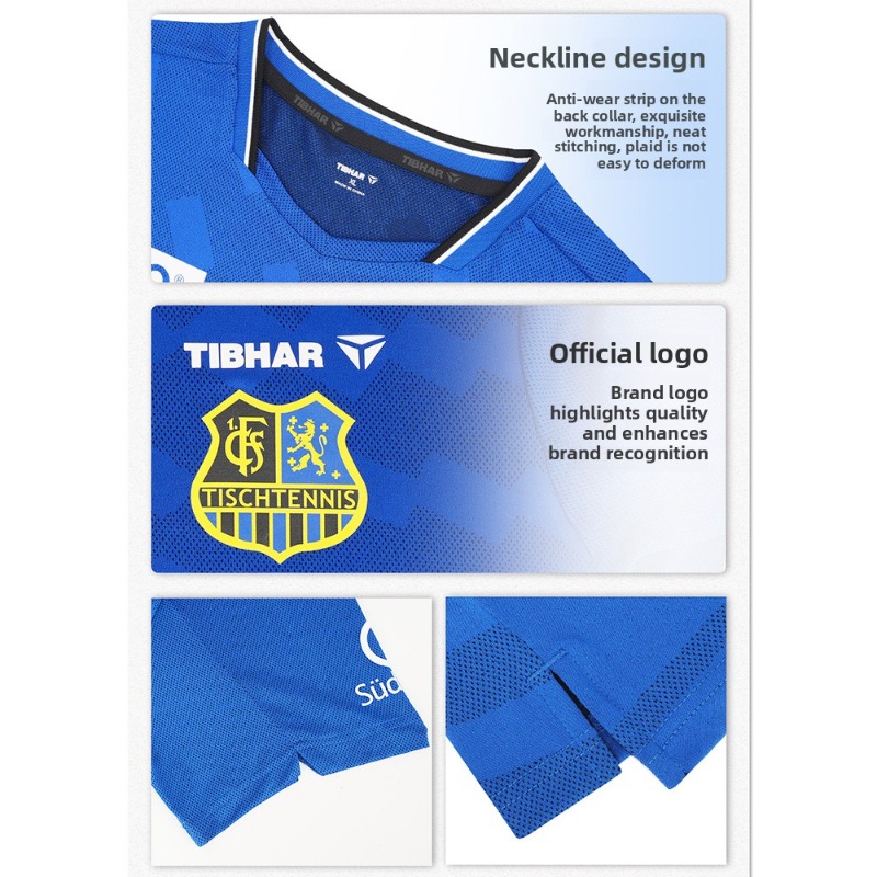 TIBHAR table tennis sportswear - đánh giá và giá Table Tennis Zhendong