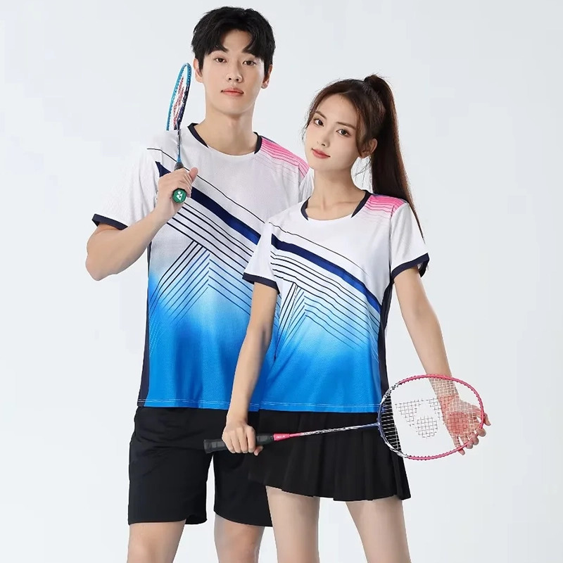 Men Badminton T-shirts Quick D - đánh giá và giá Table Tennis Jersey