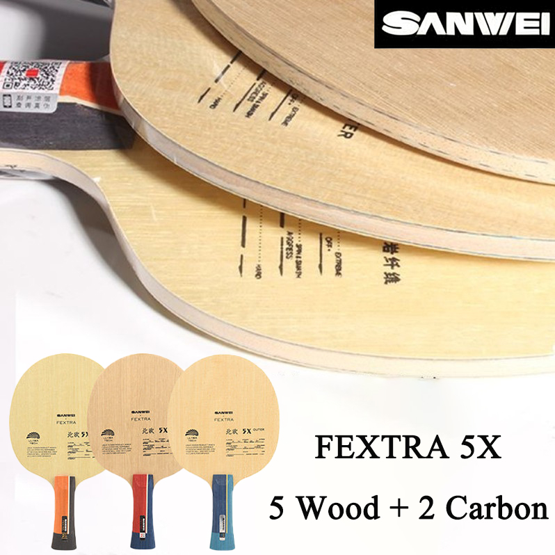 SANWEI FEXTRA 5X Table Tennis  - đánh giá và giá Xiom Blade Table Tennis