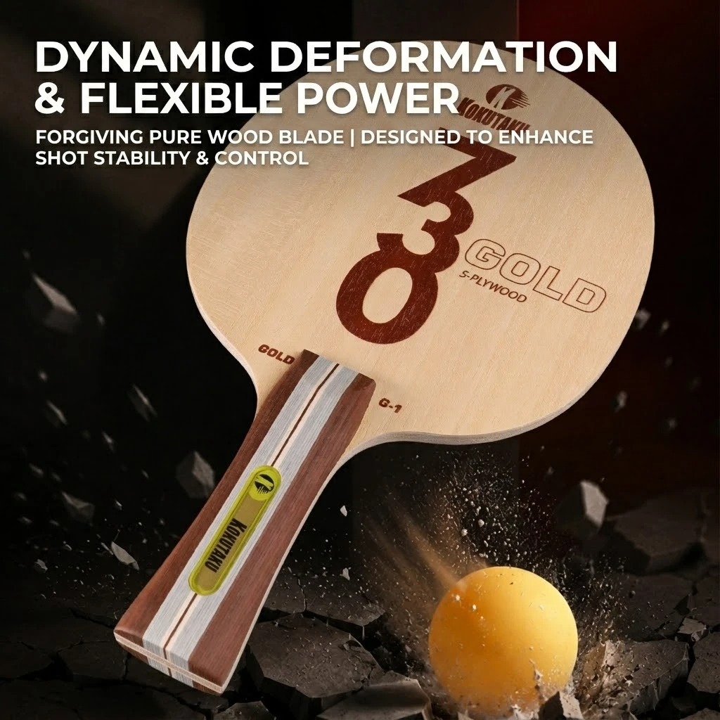 Kokutaku Table Tennis Blade FL - đánh giá và giá Table Tennis Defense