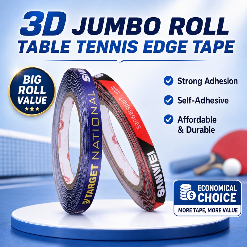 Original Sanwei 1cmx25M Silk f - đánh giá và giá Table Tennis Defense