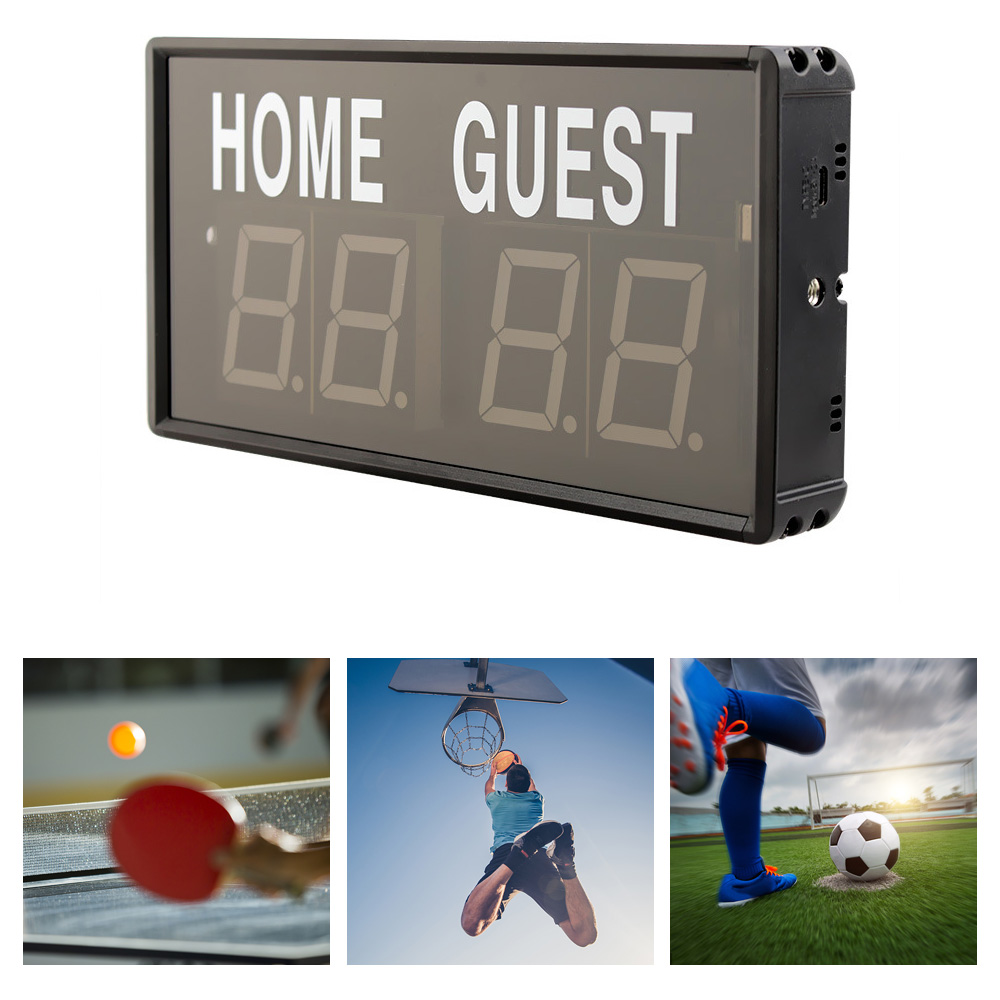 Portable 4 Digit LED Scoreboar - đánh giá và giá Table Tennis Scoring