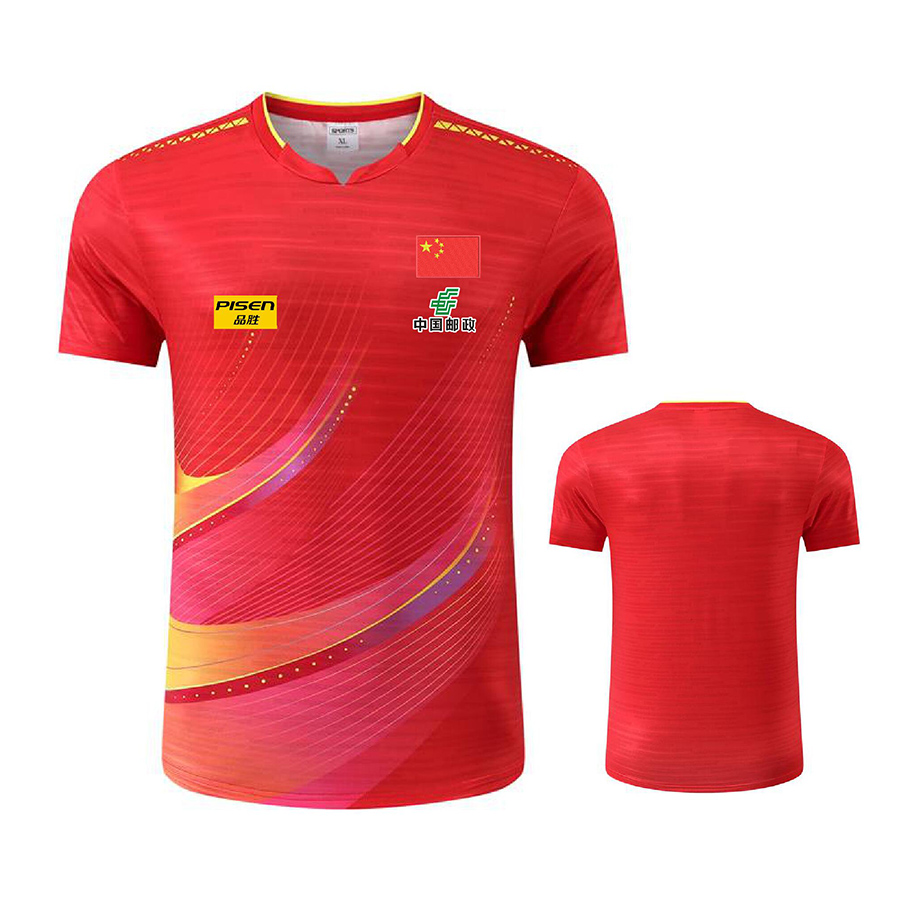 Personalize Text Logo Aisan Cu - đánh giá và giá Table Tennis Jersey