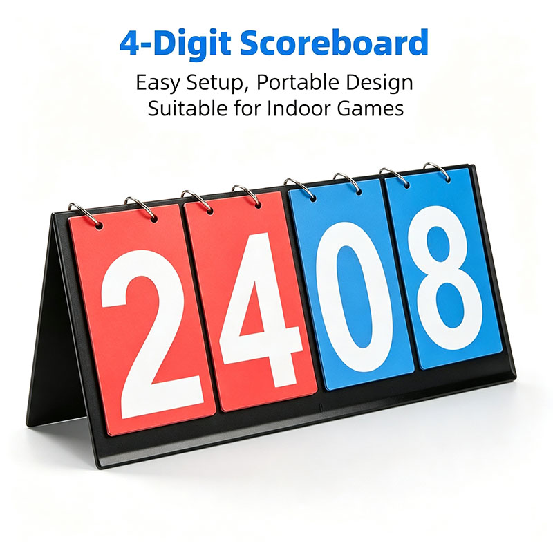 4‑Digit Flip Scoreboard Portab - đánh giá và giá Table Tennis Scoring