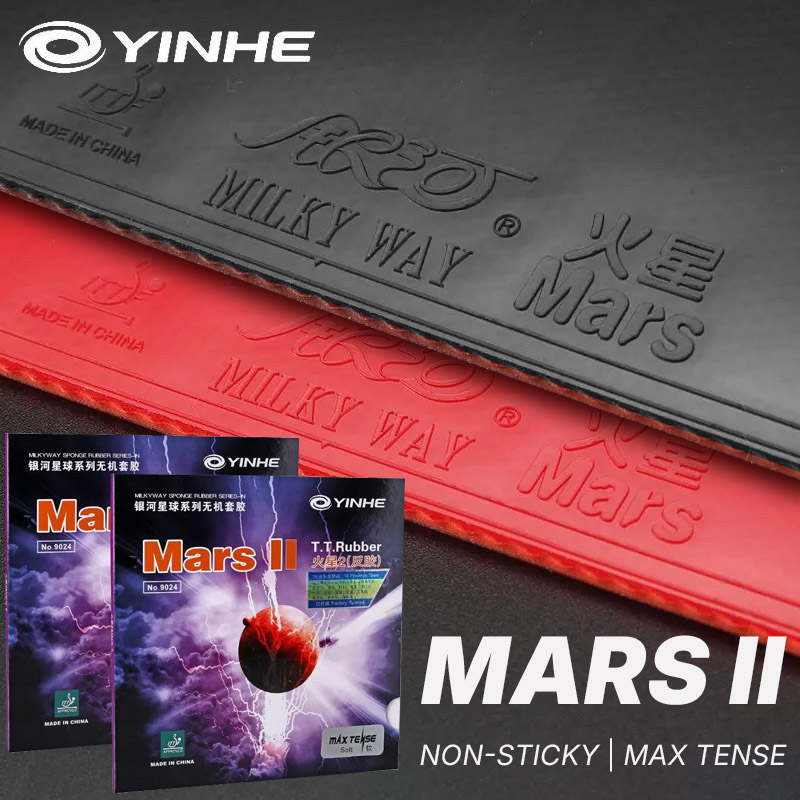 YINHE MARS 2 Table Tennis Rubb - đánh giá và giá Table Tennis Defense