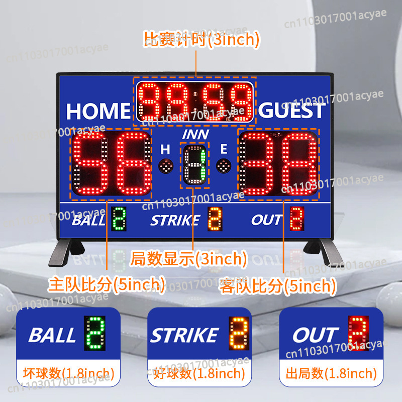 Sports game scoreboard, timing - đánh giá và giá Table Tennis Scoring