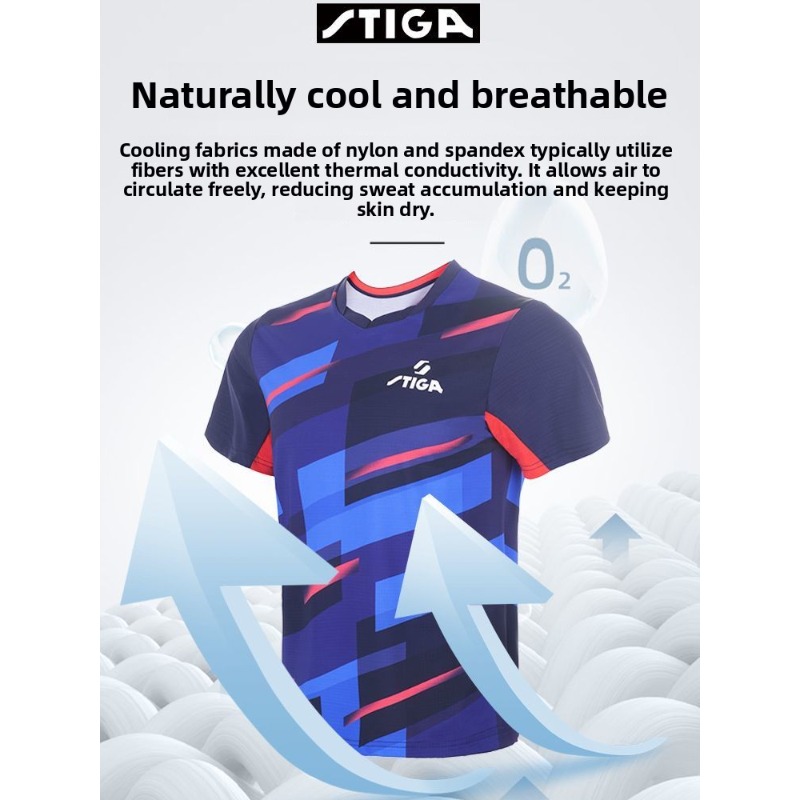 Stika table tennis jersey men' - đánh giá và giá Table Tennis Jersey