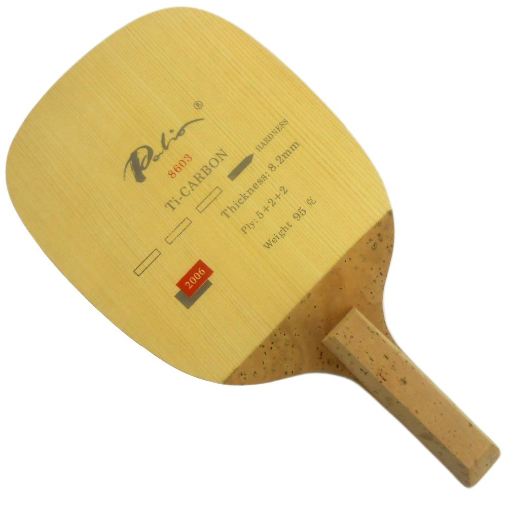 PALIO 8603 Carbon Titanium Tab - đánh giá và giá Xiom Blade Table Tennis