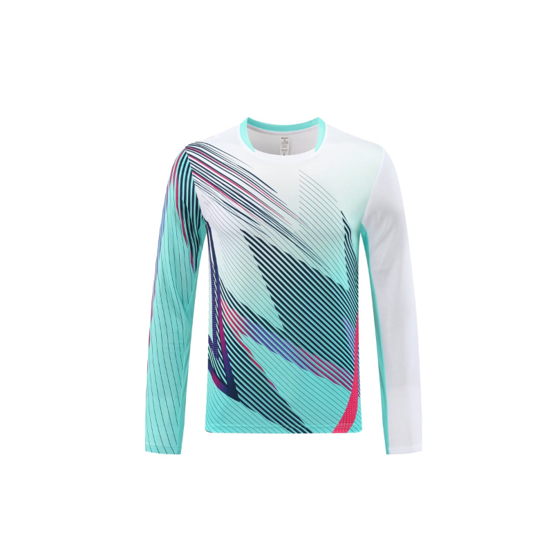 Long Sleeve Badminton Shirt Un - đánh giá và giá Table Tennis Jersey