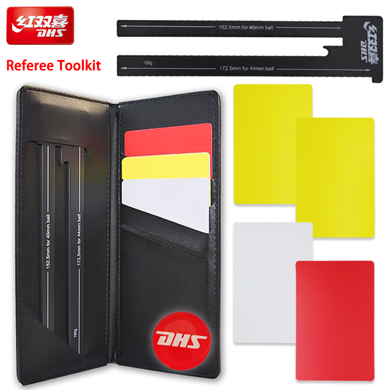 DHS Referee Kit for Table Tenn - đánh giá và giá Table Tennis Yellow Card