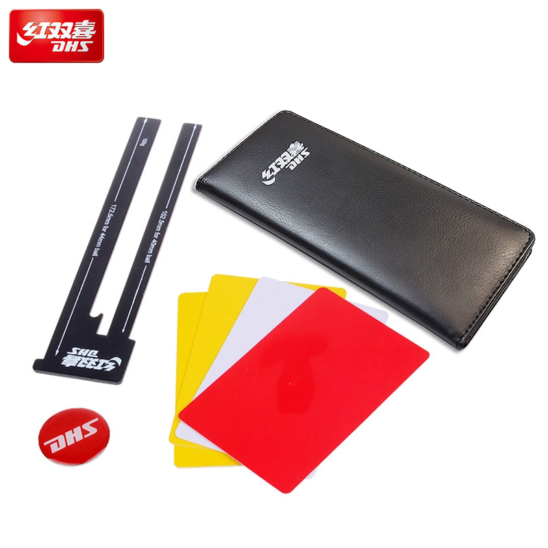 DHS Referee Kit for Table Tenn - đánh giá và giá Table Tennis Yellow Card