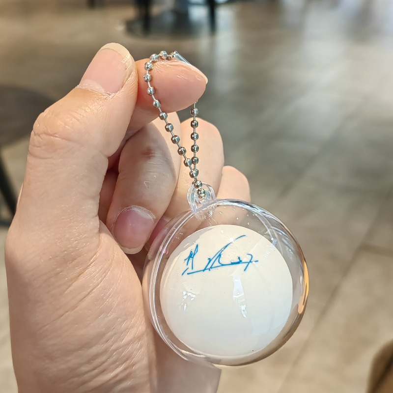 Table Tennis Ball Signature Ke - đánh giá và giá Table Tennis Zhendong