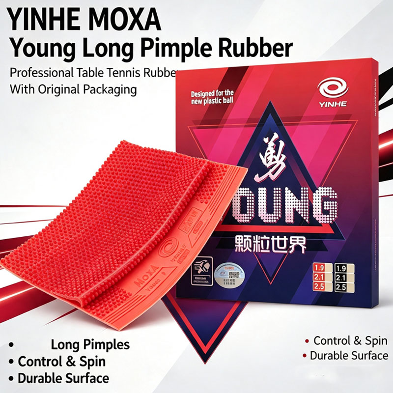 Original YINHE YOUNG Long Pips - đánh giá và giá Table Tennis Defense